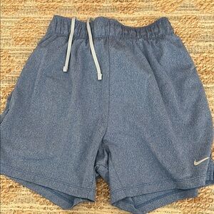 Nike womens Blue Athletic Shorts